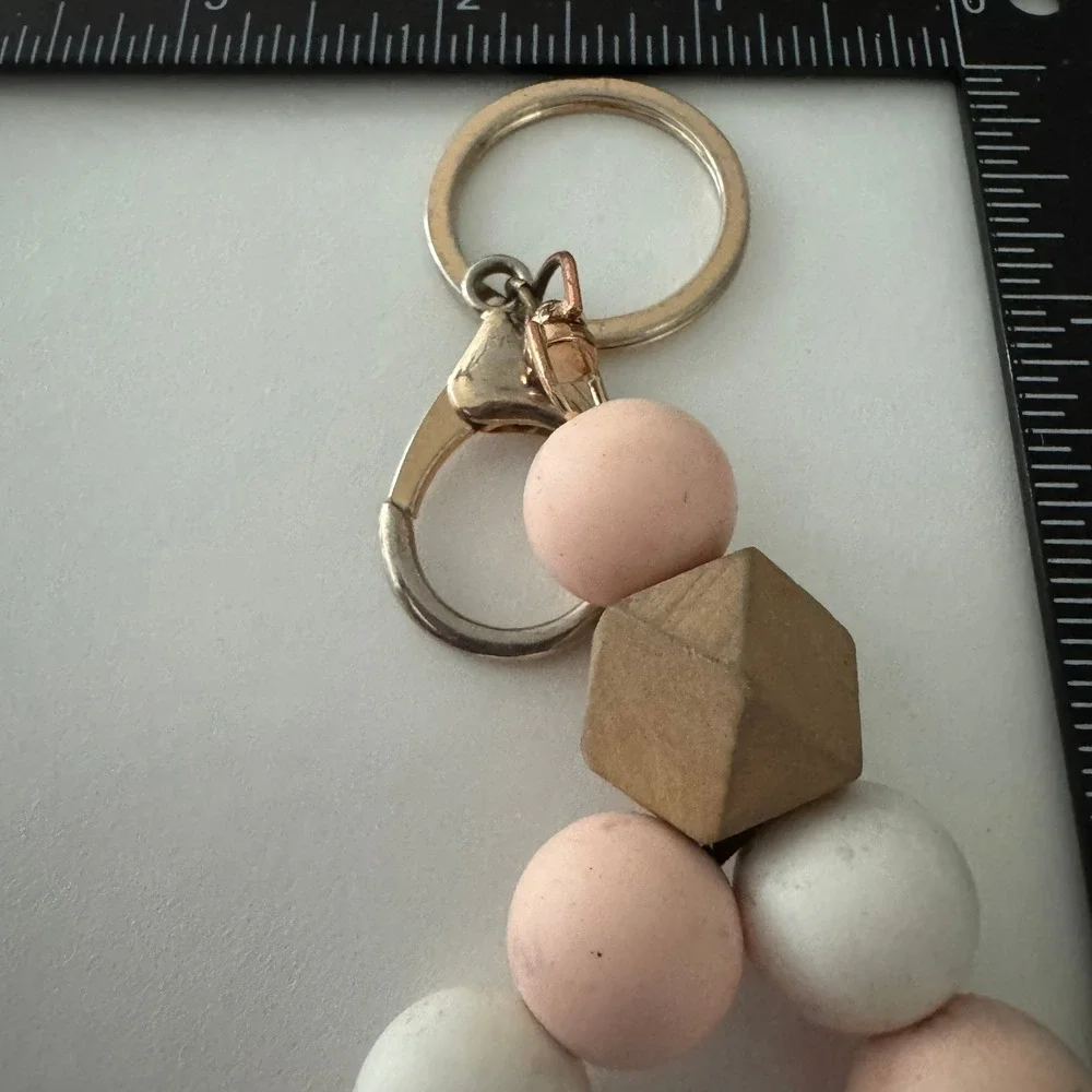 Beaded Keychain Charm 